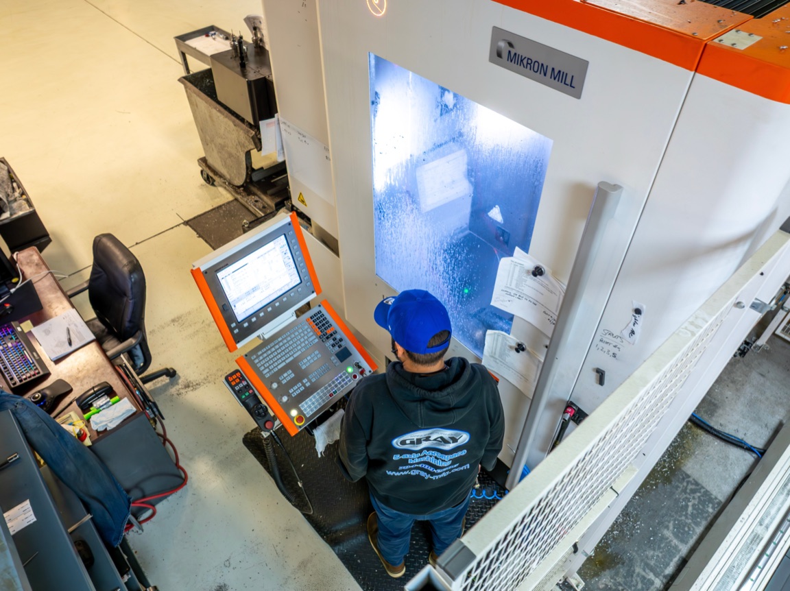Multi-axis CNC machining of defense components