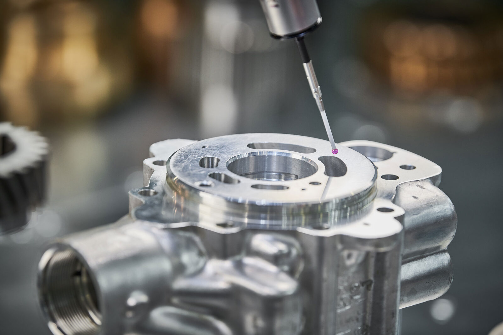 Precision gears and inspection equipment