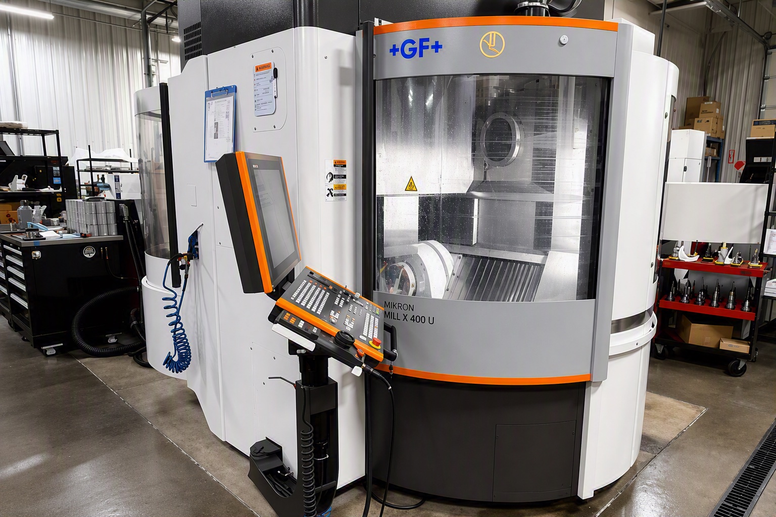 5-axis machining center at Advanced Machining & Tooling